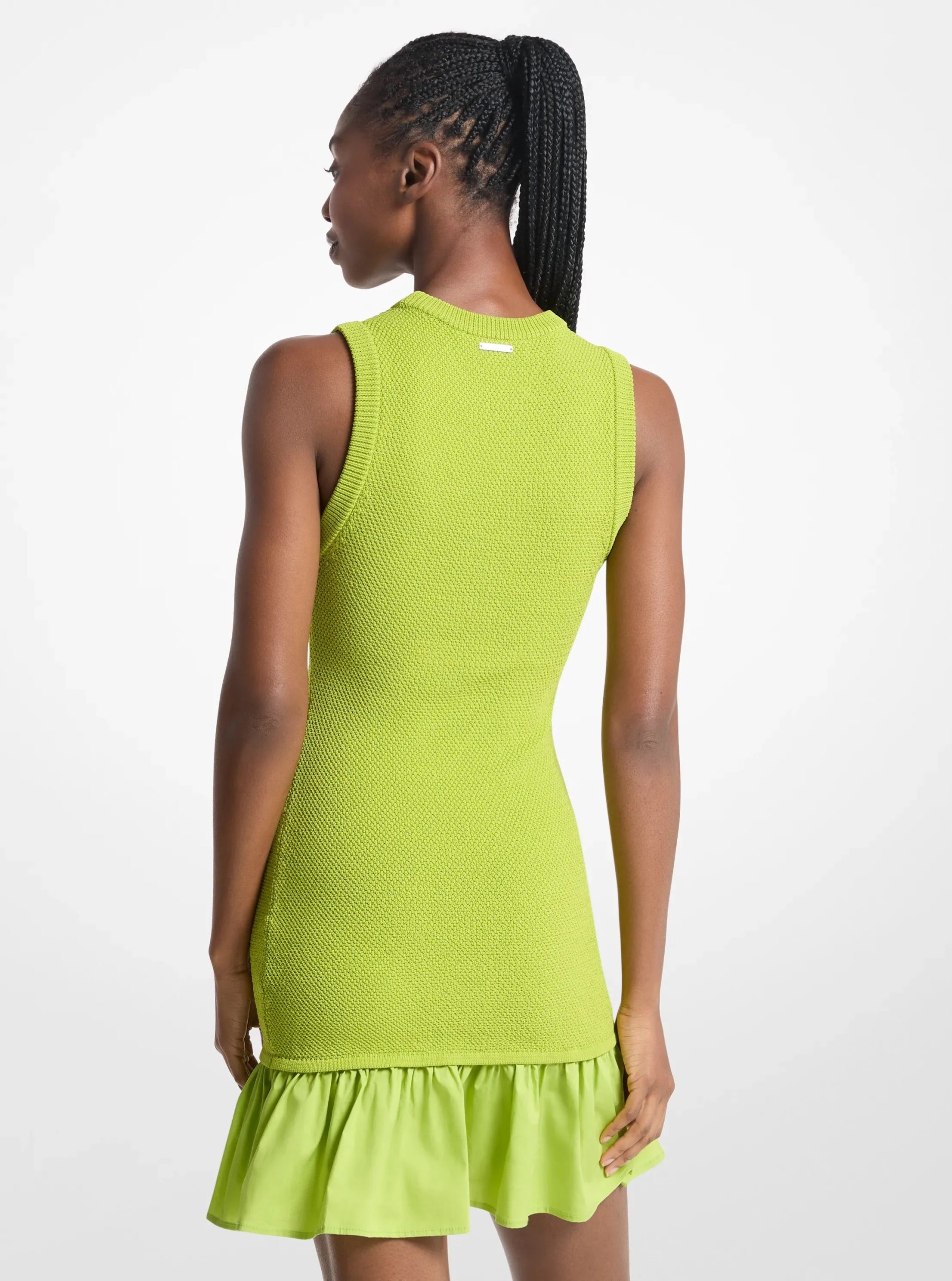 Michael Kors Ruffled Woven Mini Dress - Preorder