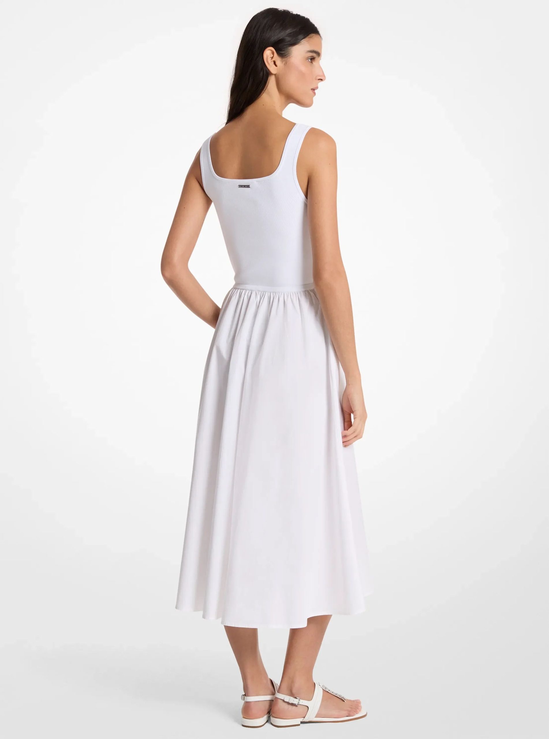 Michael Kors Viscose Blend Midi Dress - Preorder
