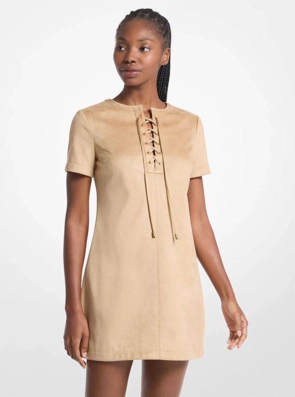 Michael Kors Lace-Up Mini Dress - Preorder