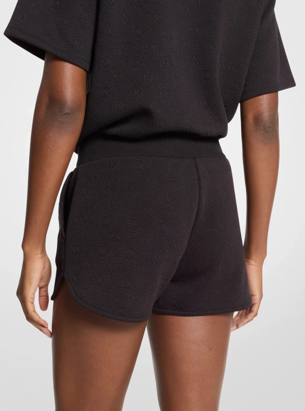 Michael Kors Logo Jacquard Knit Shorts - Preorder