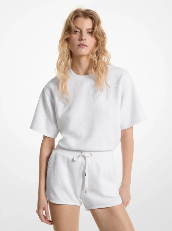 Michael Kors Logo Jacquard Knit Shorts - Preorder