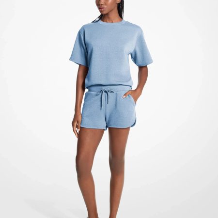 Michael Kors Logo Jacquard Knit Shorts - Preorder — Shoreblue