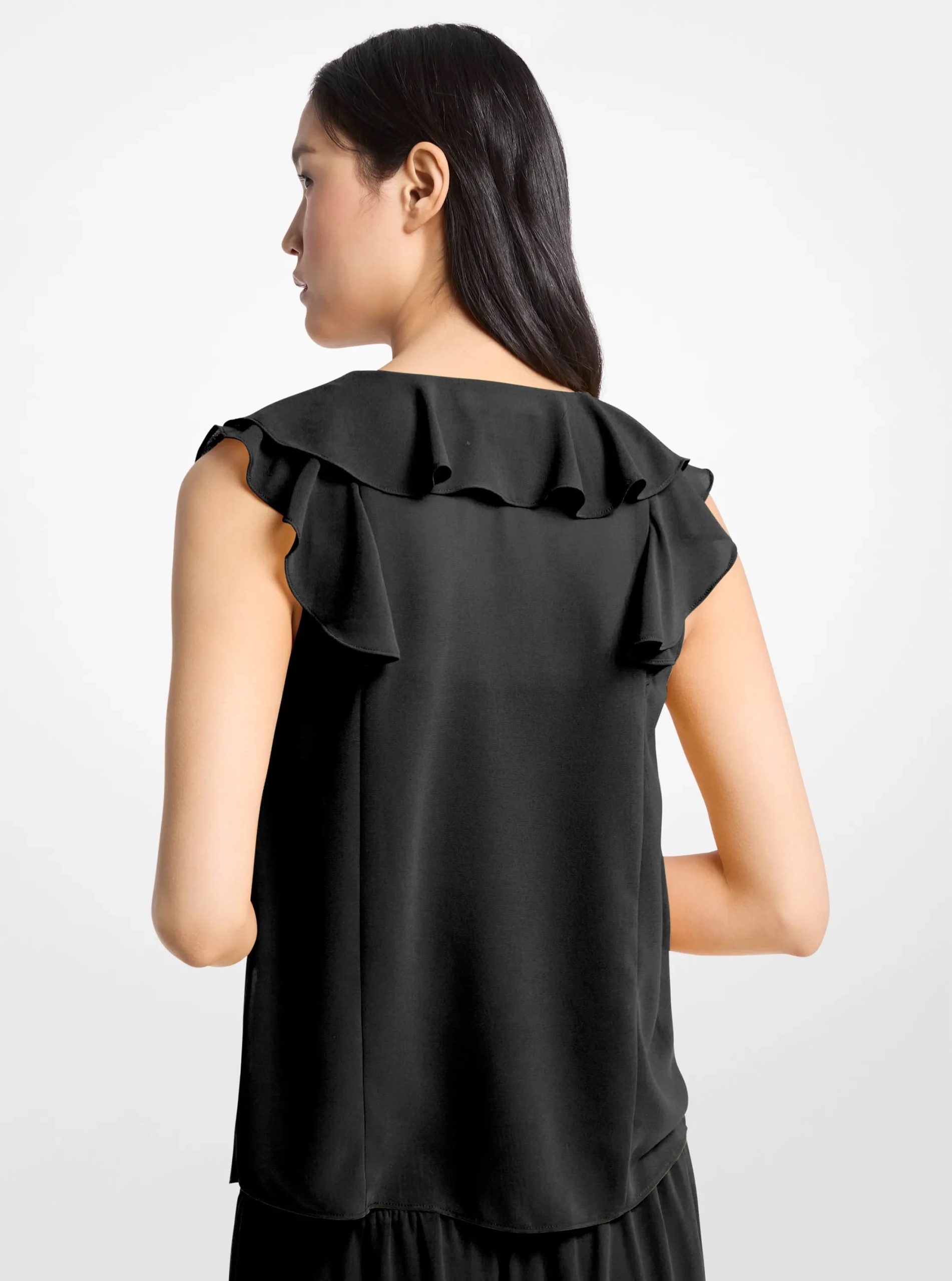 Michael Kors Ruffled Georgette Blouse - Preorder - Image 6