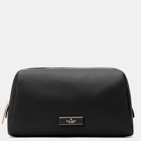 Kate Spade Carter Nylon Cosmetic - Preorder — Black (001)