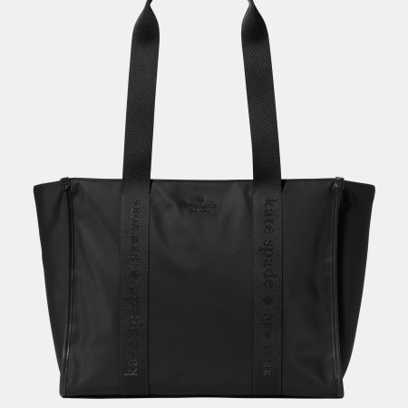 Kate Spade Kip Nylon Large Tote - Preorder — Black (001)