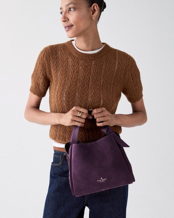 Kate Spade Knott Suede Carryall Bag - Preorder
