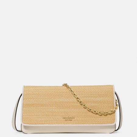 Kate Spade Ivy Straw Crossbody Bag - Preorder — Natural Multi (250)