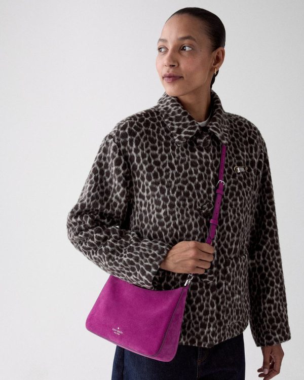 Kate Spade Margot Suede Medium Shoulder Bag - Preorder