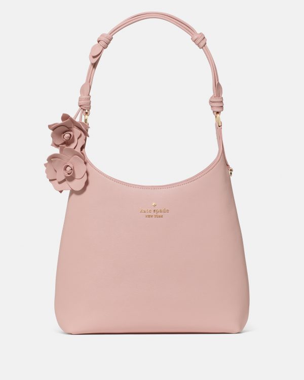 Kate Spade 454 Floral Handle Small Leather Shoulder Bag - Preorder