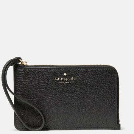Kate Spade Lucy Small Wristlet - Preorder — Black (001)