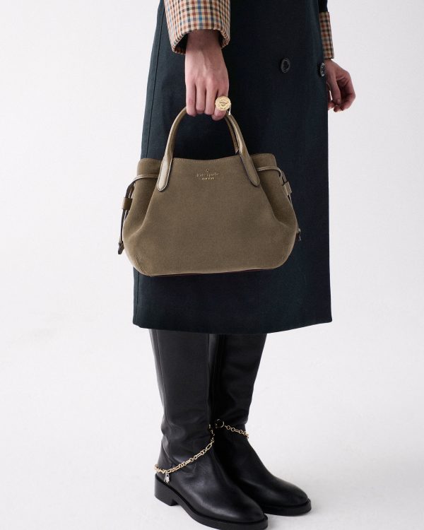 Kate Spade Dumpling Suede Satchel Bag - Preorder
