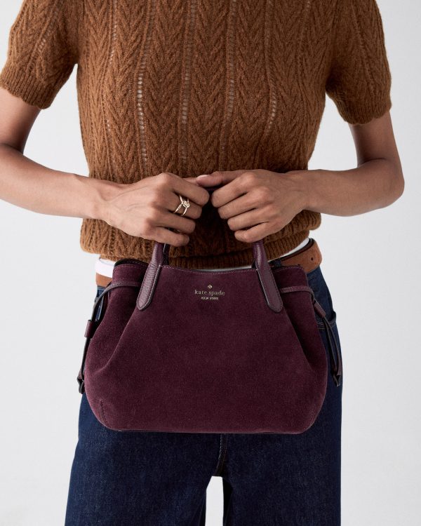 Kate Spade Dumpling Suede Satchel Bag - Preorder