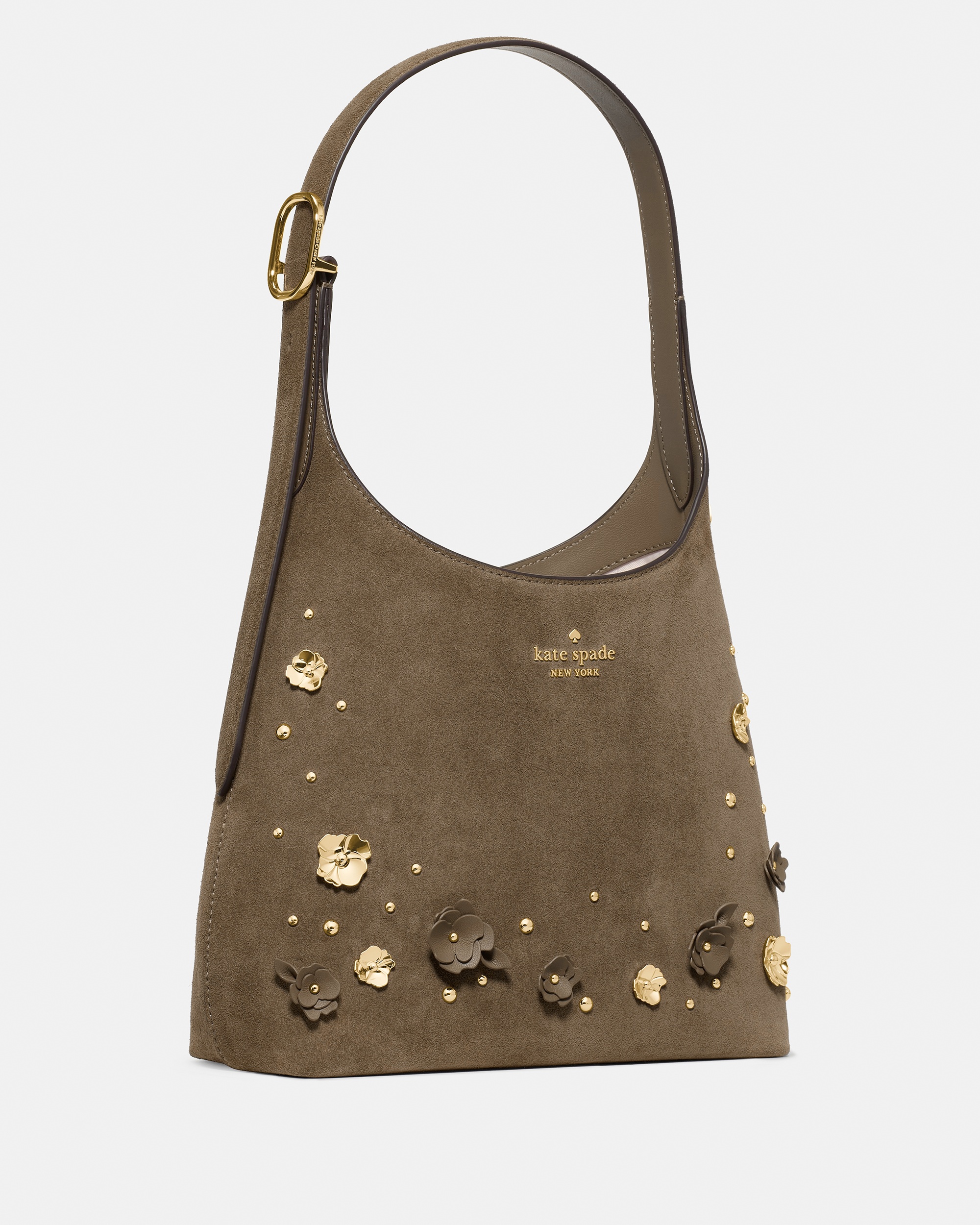 Kate Spade 454 Embellished Suede Small Shoulder Bag - Preorder