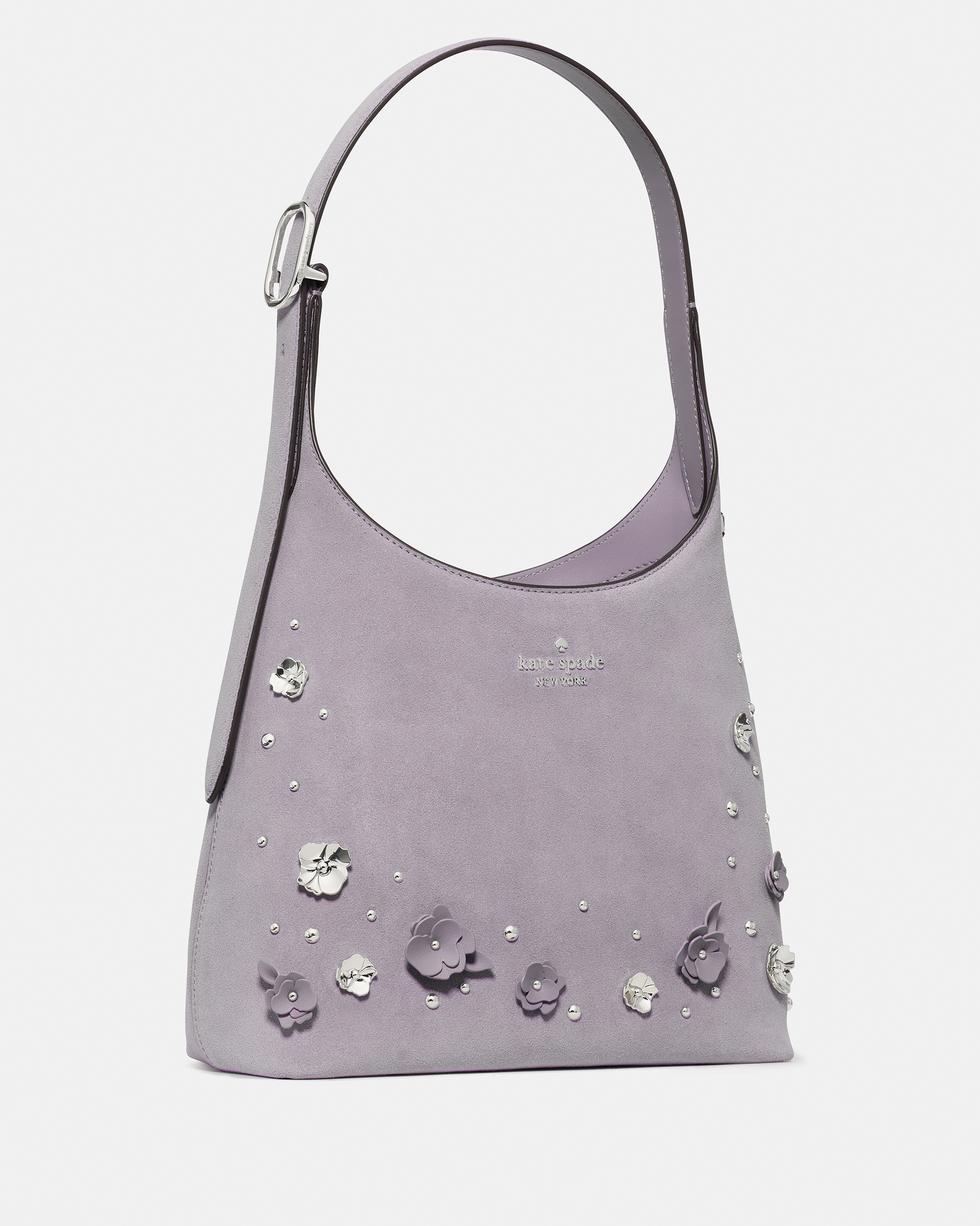 Kate Spade 454 Embellished Suede Small Shoulder Bag - Preorder