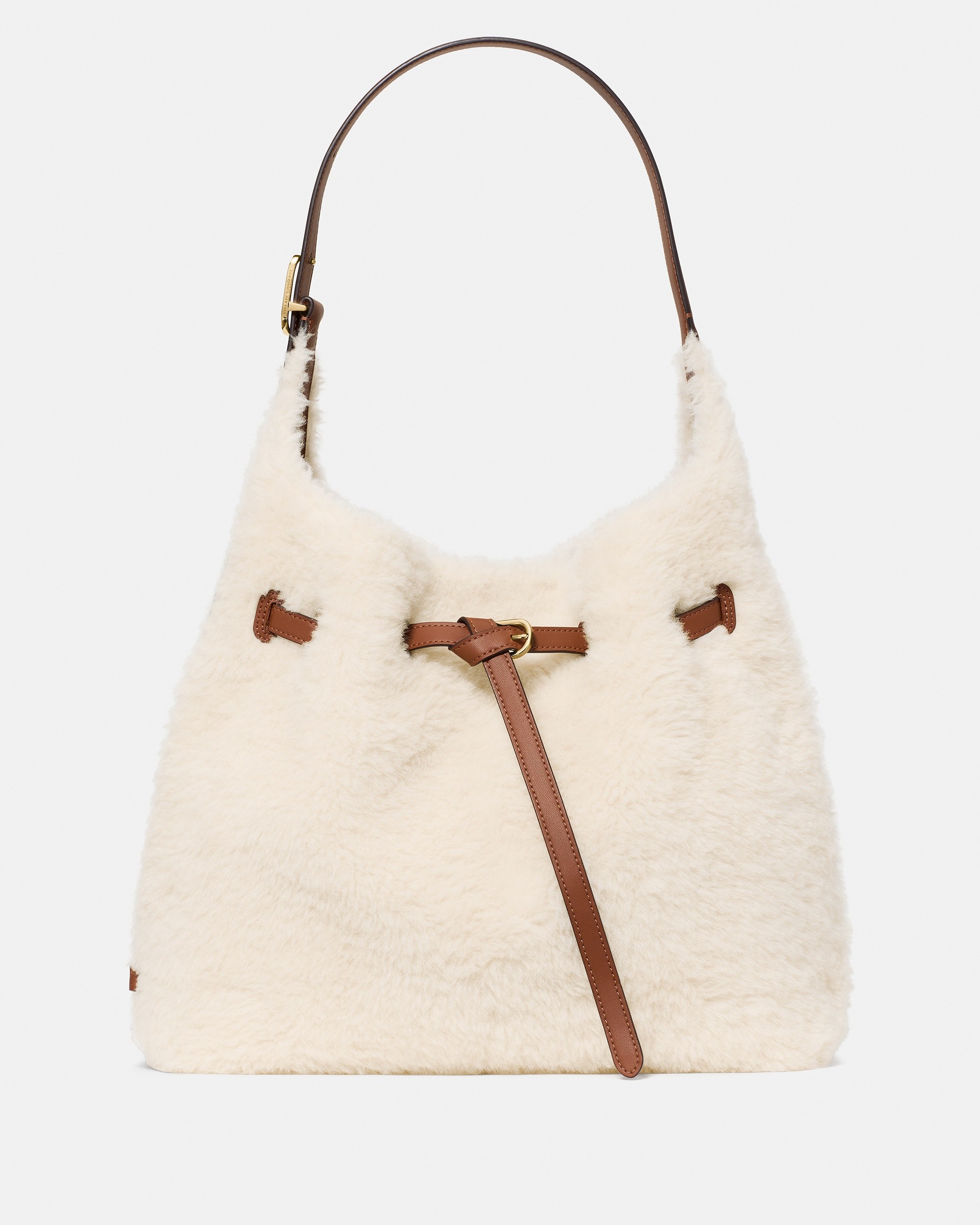 Kate Spade 454 Belted Faux Shearling Shoulder Bag - Preorder