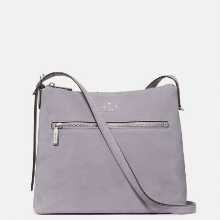 Kate Spade 454 Suede Swingpack Crossbody Bag - Preorder — Icy Lavender (500)