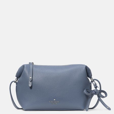 Kate Spade Hazel Bow Mini Camera Bag - Preorder — Cinder Grey (020)
