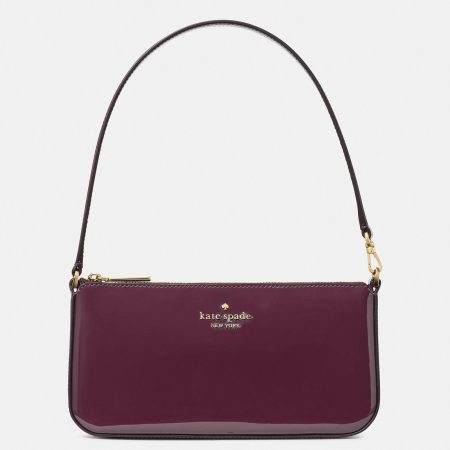 Kate Spade Juliette Patent Mini Bag - Preorder — Deep Cherry (600)