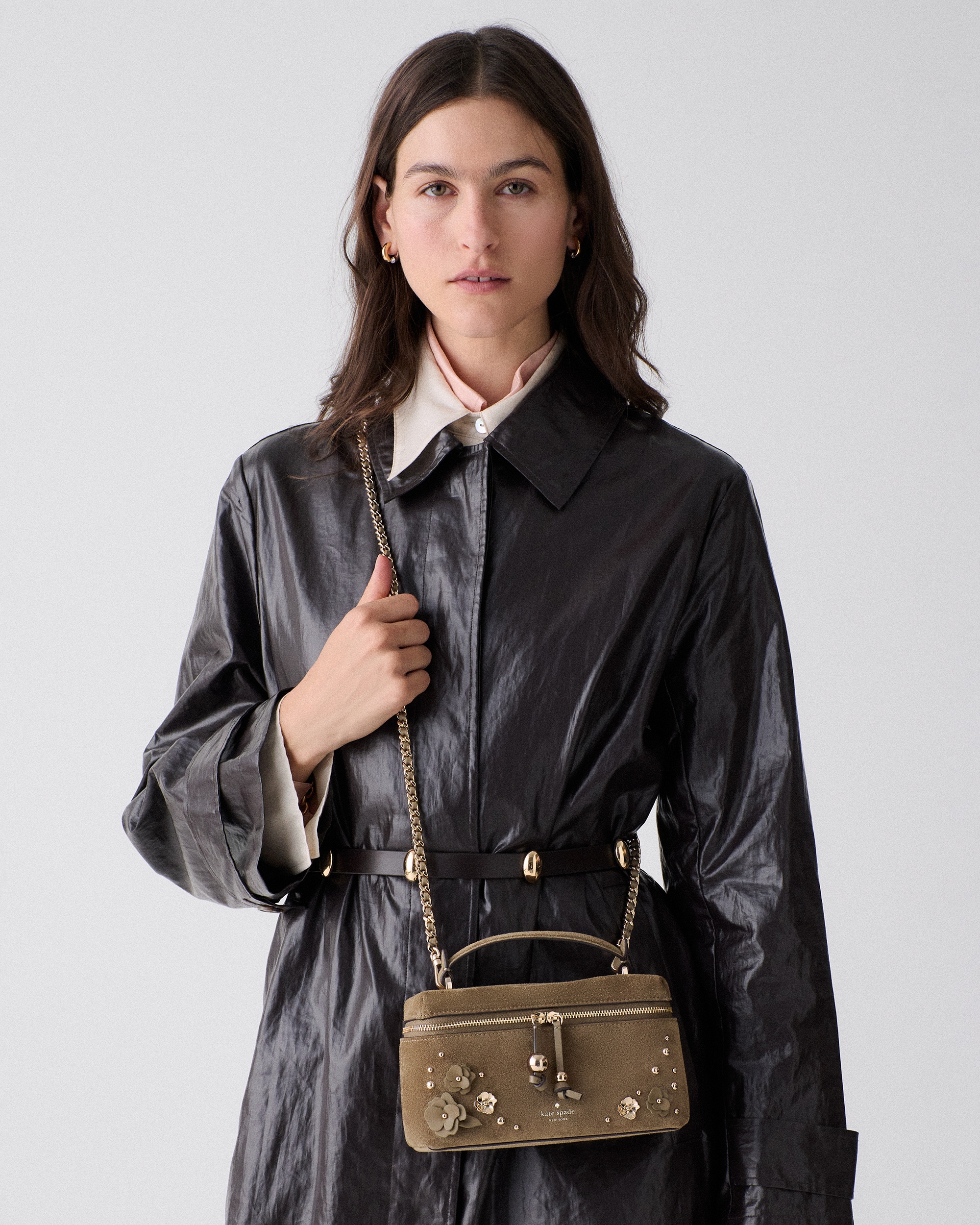 Kate Spade Blair Suede Embellished Vanity Crossbody - Preorder - Image 2