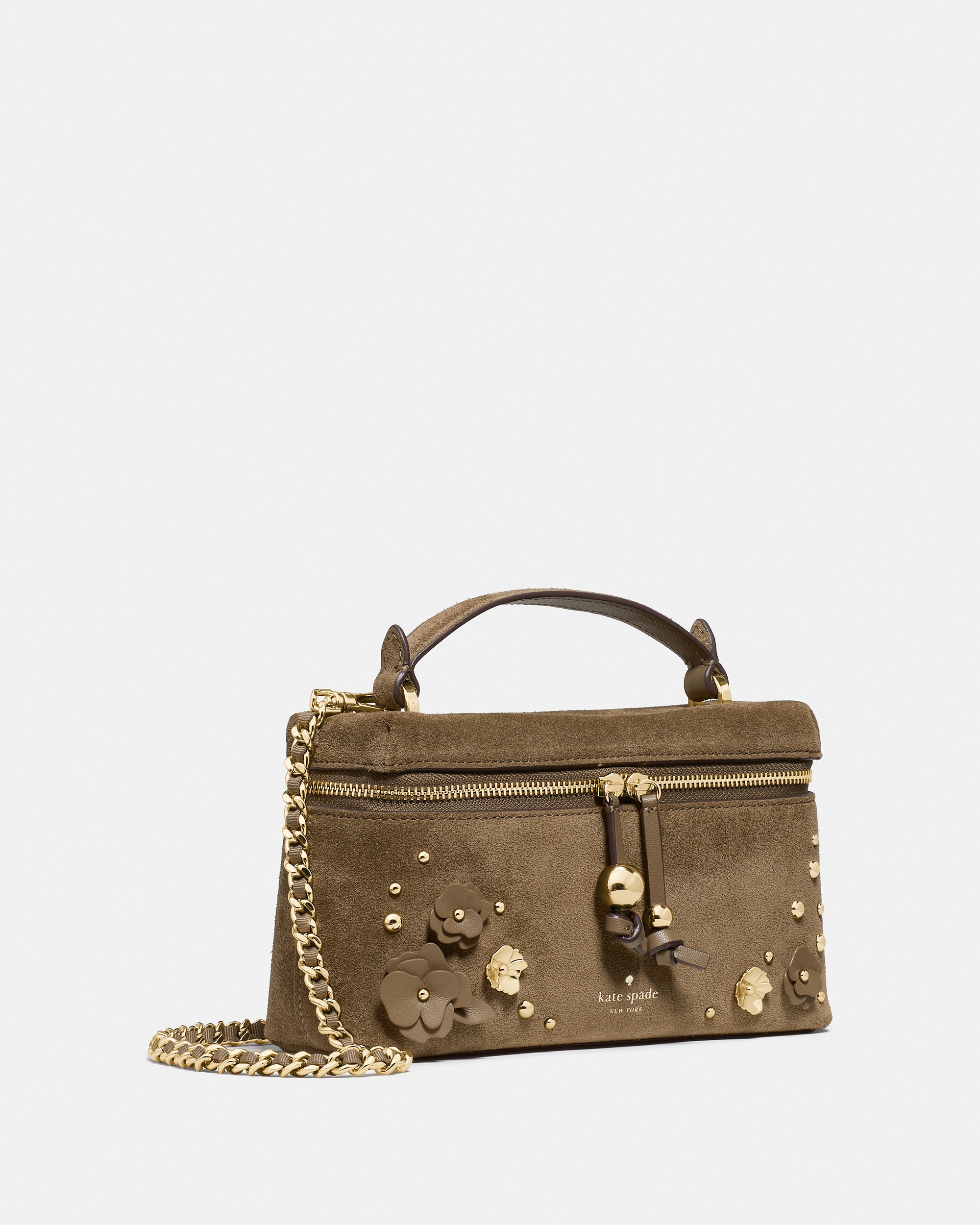 Kate Spade Blair Suede Embellished Vanity Crossbody - Preorder - Image 3
