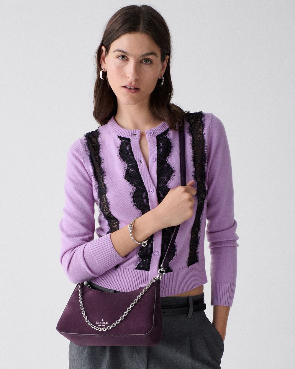 Kate Spade Margot Suede Shoulder Bag - Preorder