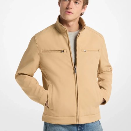 Michael Kors Zip-Up Jacket - Preorder — Camel