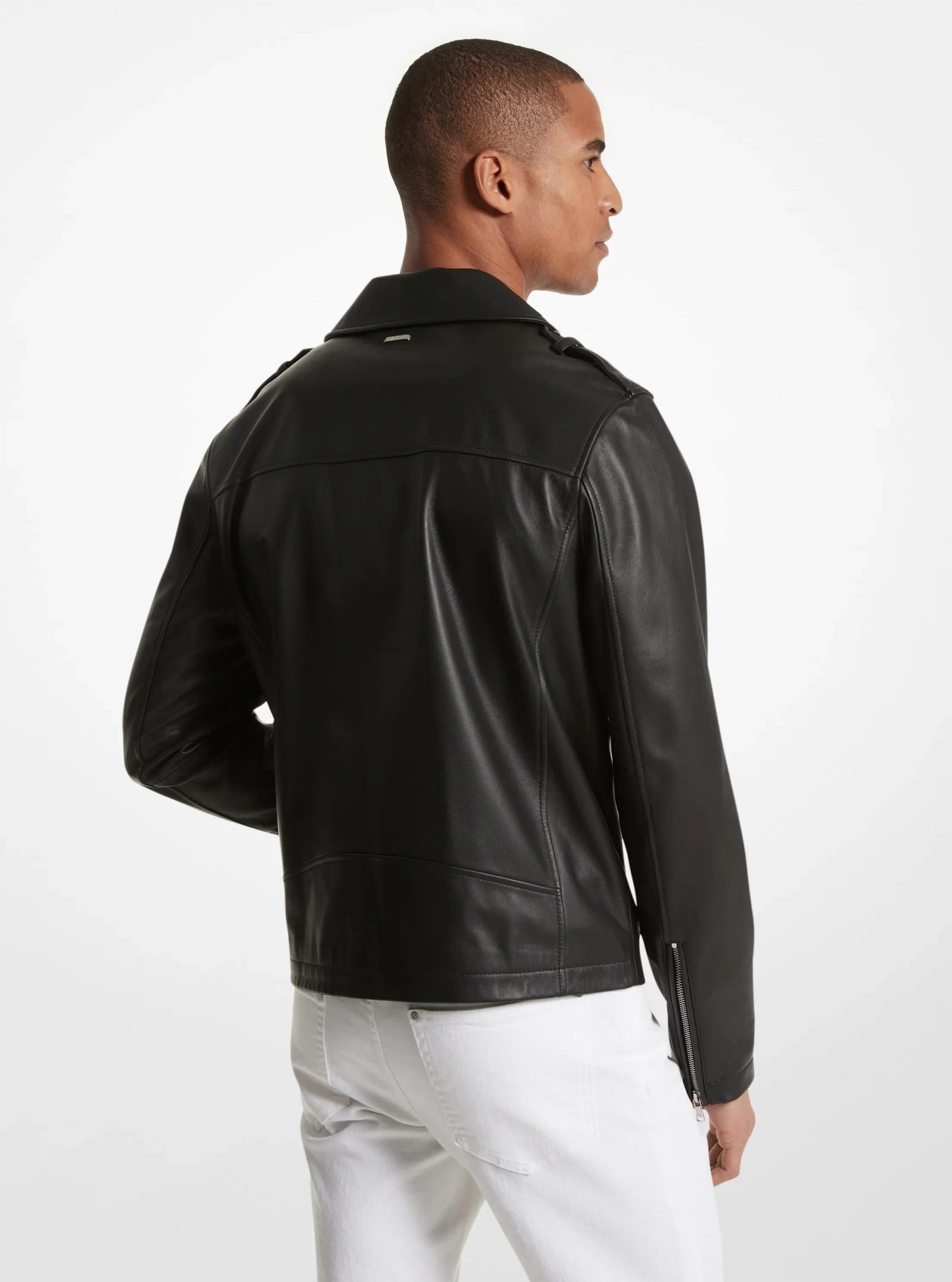 Michael Kors Leather Moto Jacket - Preorder - Image 2