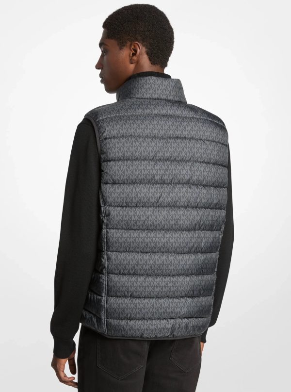 Michael Kors Abbou Signature Logo Reversible Vest - Preorder