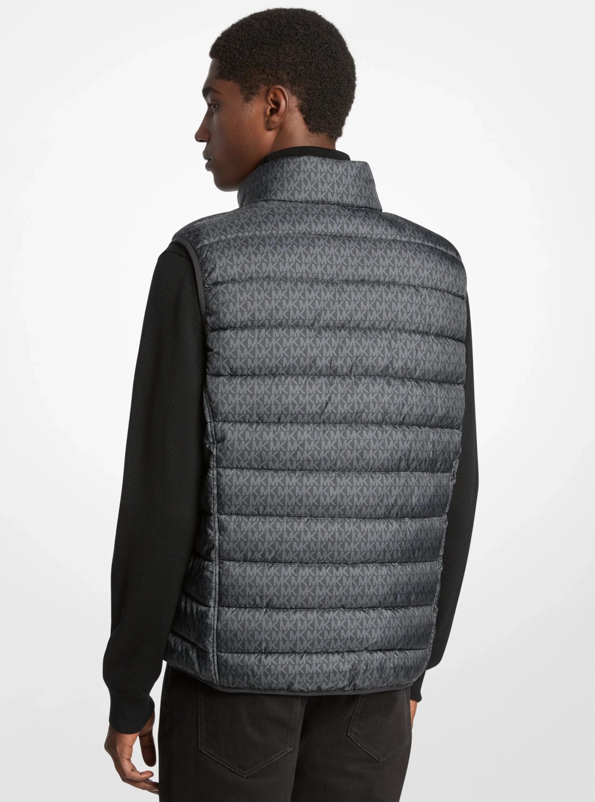 Michael Kors Abbou Signature Logo Reversible Vest - Preorder