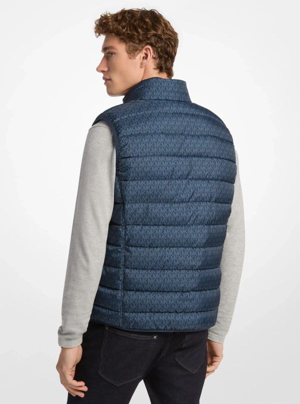 Michael Kors Abbou Signature Logo Reversible Vest - Preorder