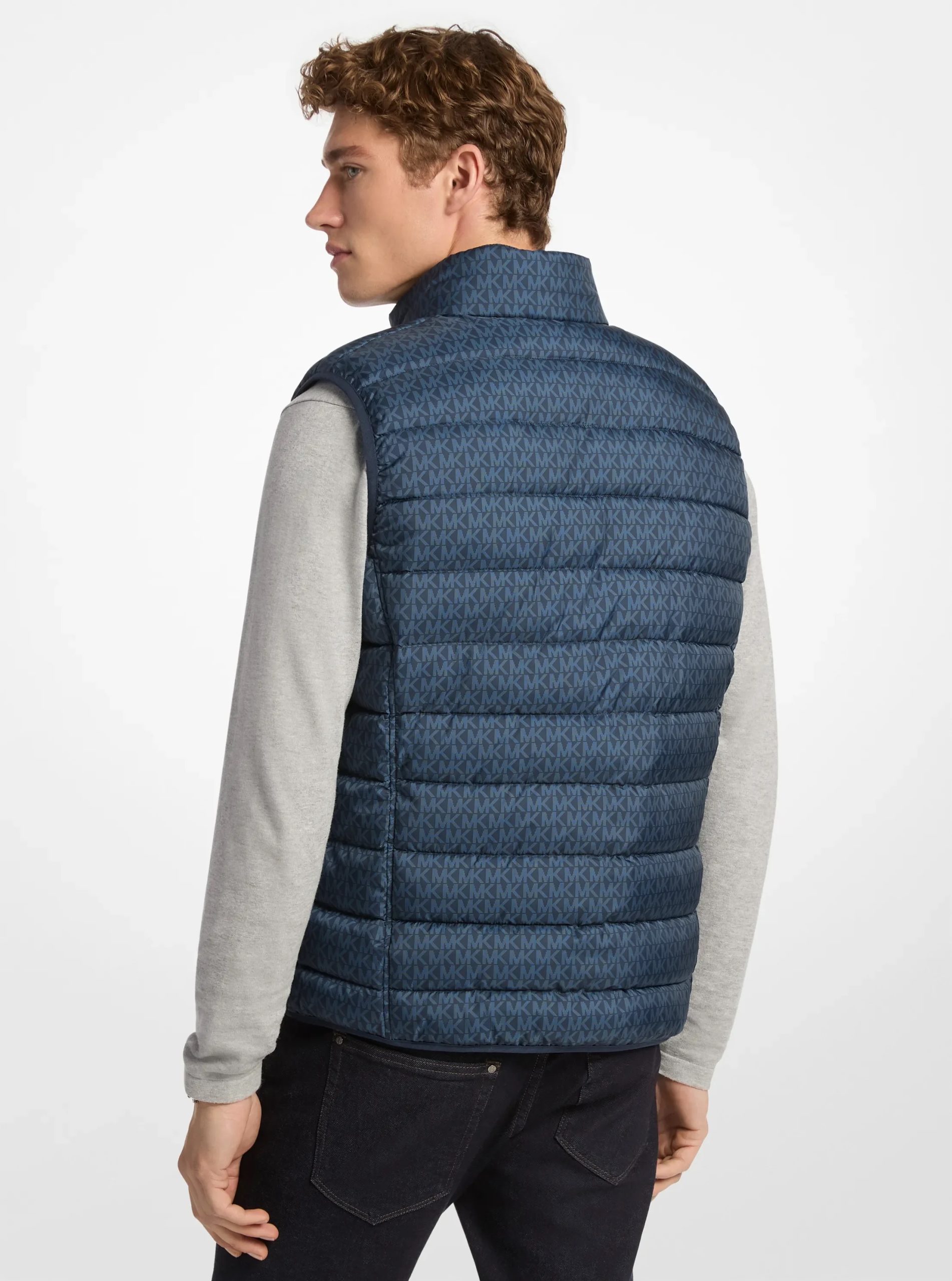 Michael Kors Abbou Signature Logo Reversible Vest - Preorder