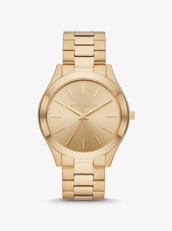 Michael Kors Oversized Aspyn Gold-Tone Watch - Preorder