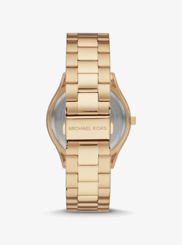 Michael Kors Oversized Aspyn Gold-Tone Watch - Preorder