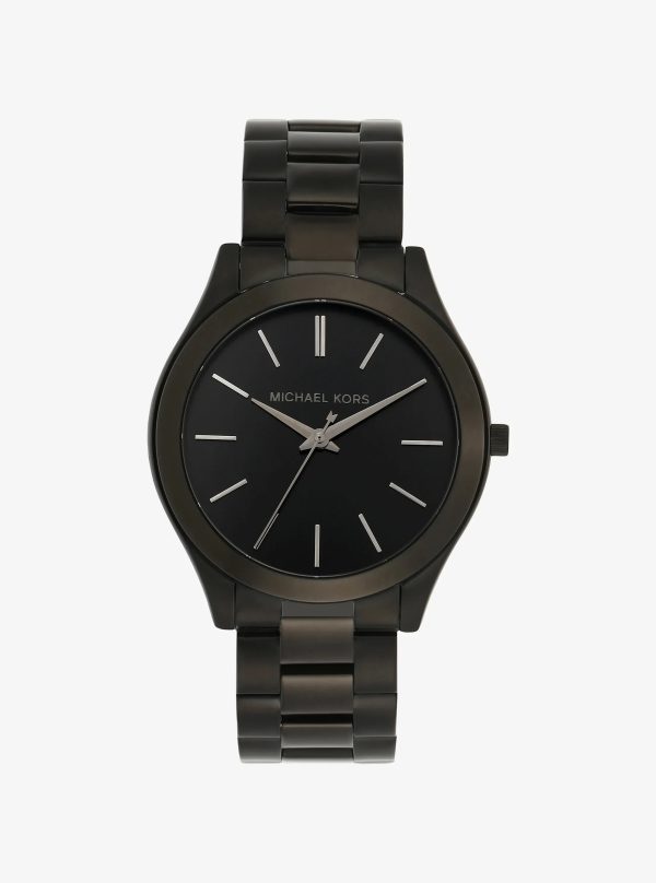Michael Kors Oversized Slim Runway Black-Tone Watch - Preorder