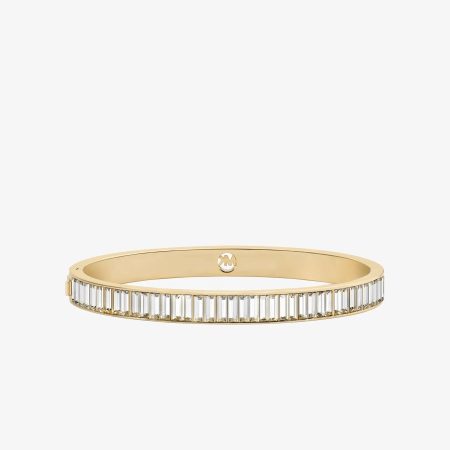 Michael Kors Cubic Zirconia Bangle - Preorder — Gold