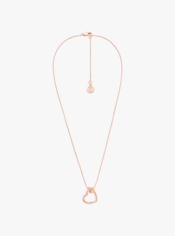 Michael Kors Knotted Heart Necklace - Preorder