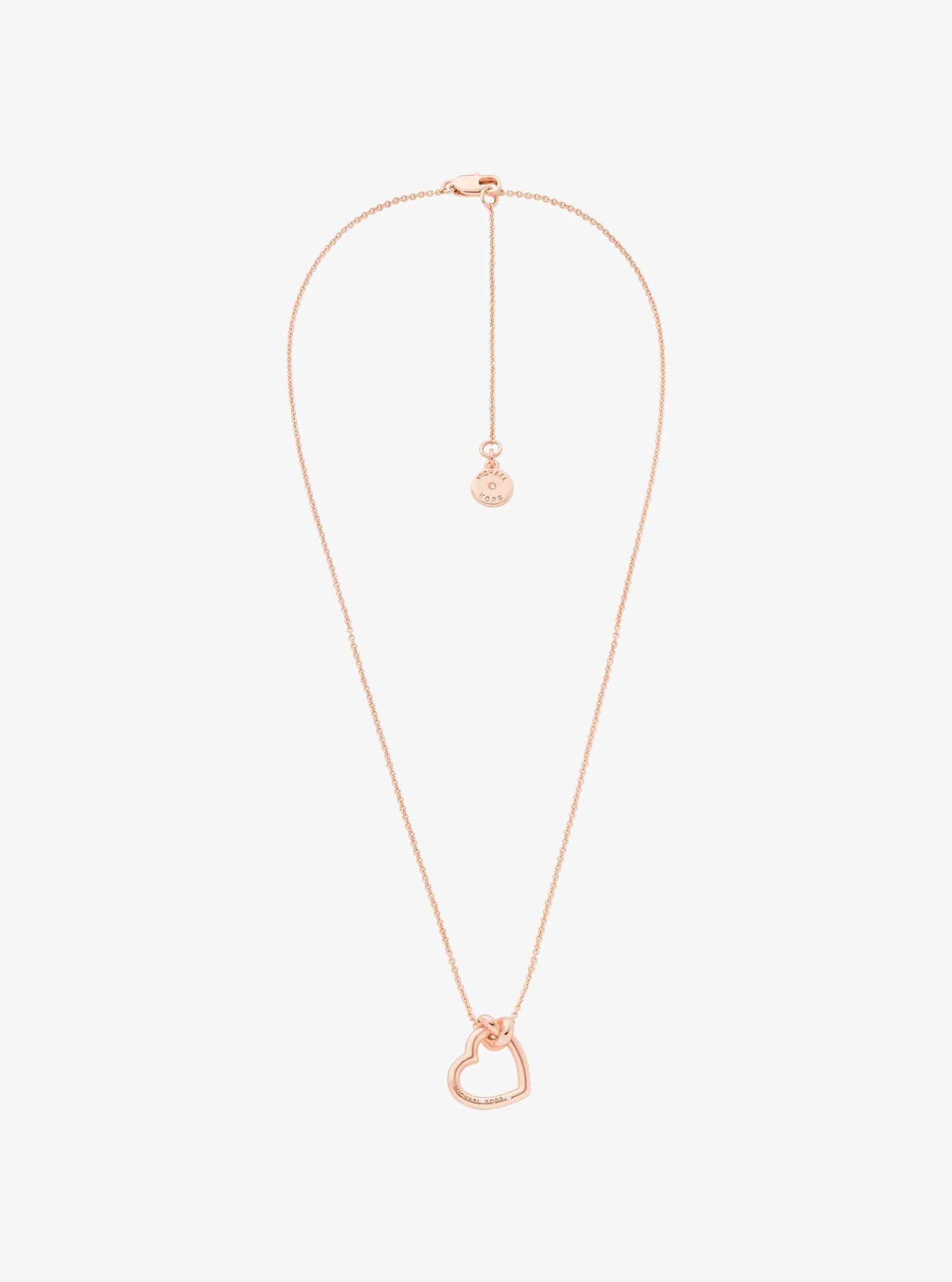 Michael Kors Knotted Heart Necklace - Preorder