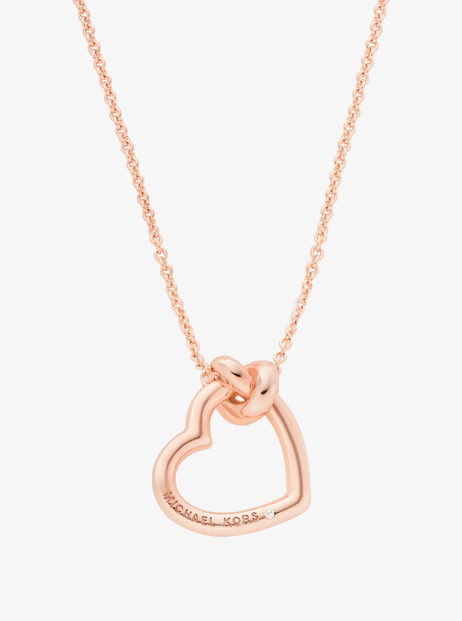 Michael Kors Knotted Heart Necklace - Preorder