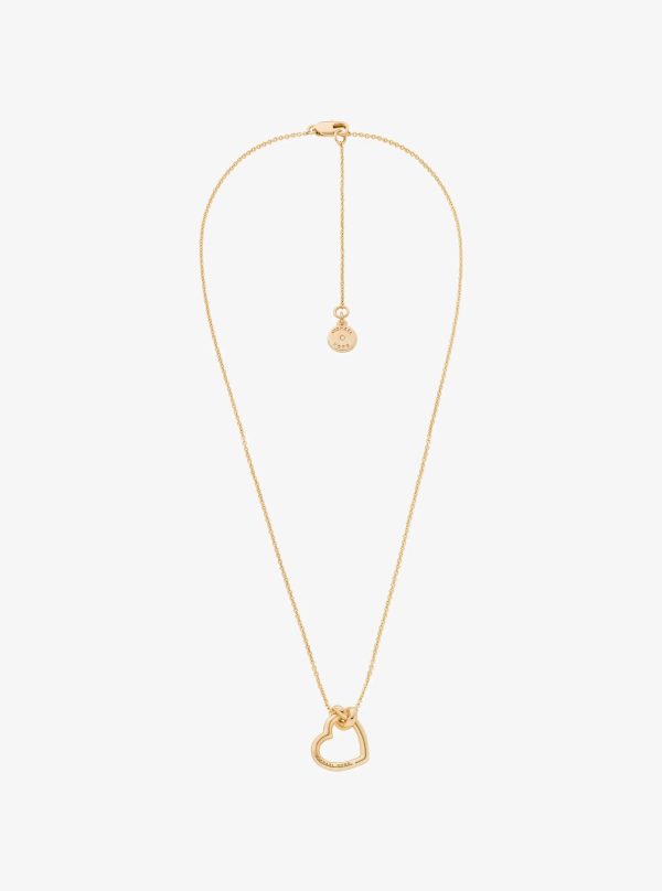 Michael Kors Knotted Heart Necklace - Preorder
