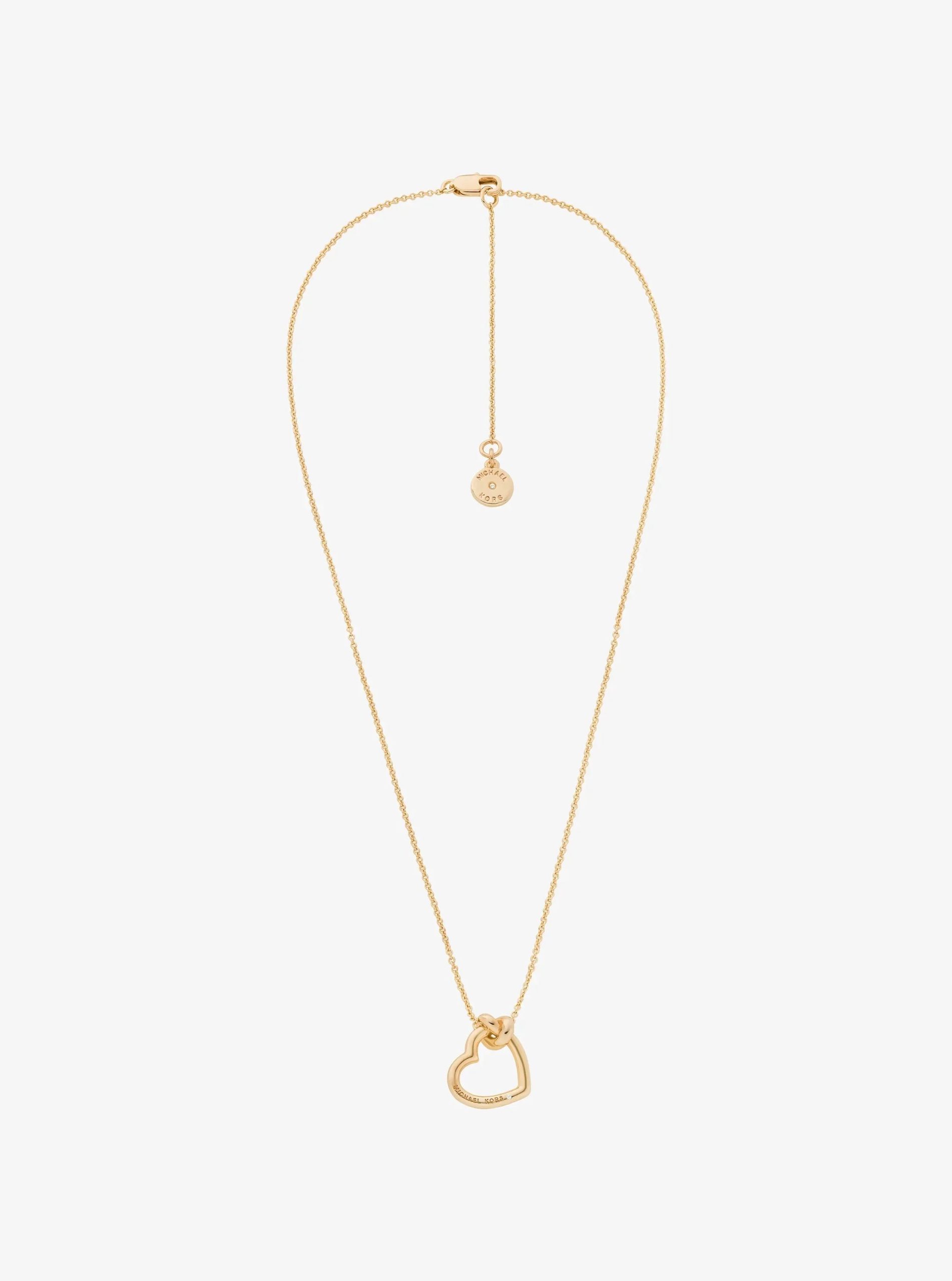 Michael Kors Knotted Heart Necklace - Preorder