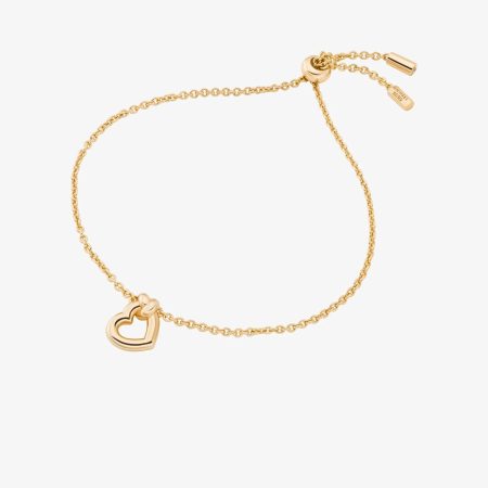 Michael Kors Knotted Heart Bracelet - Preorder — Gold