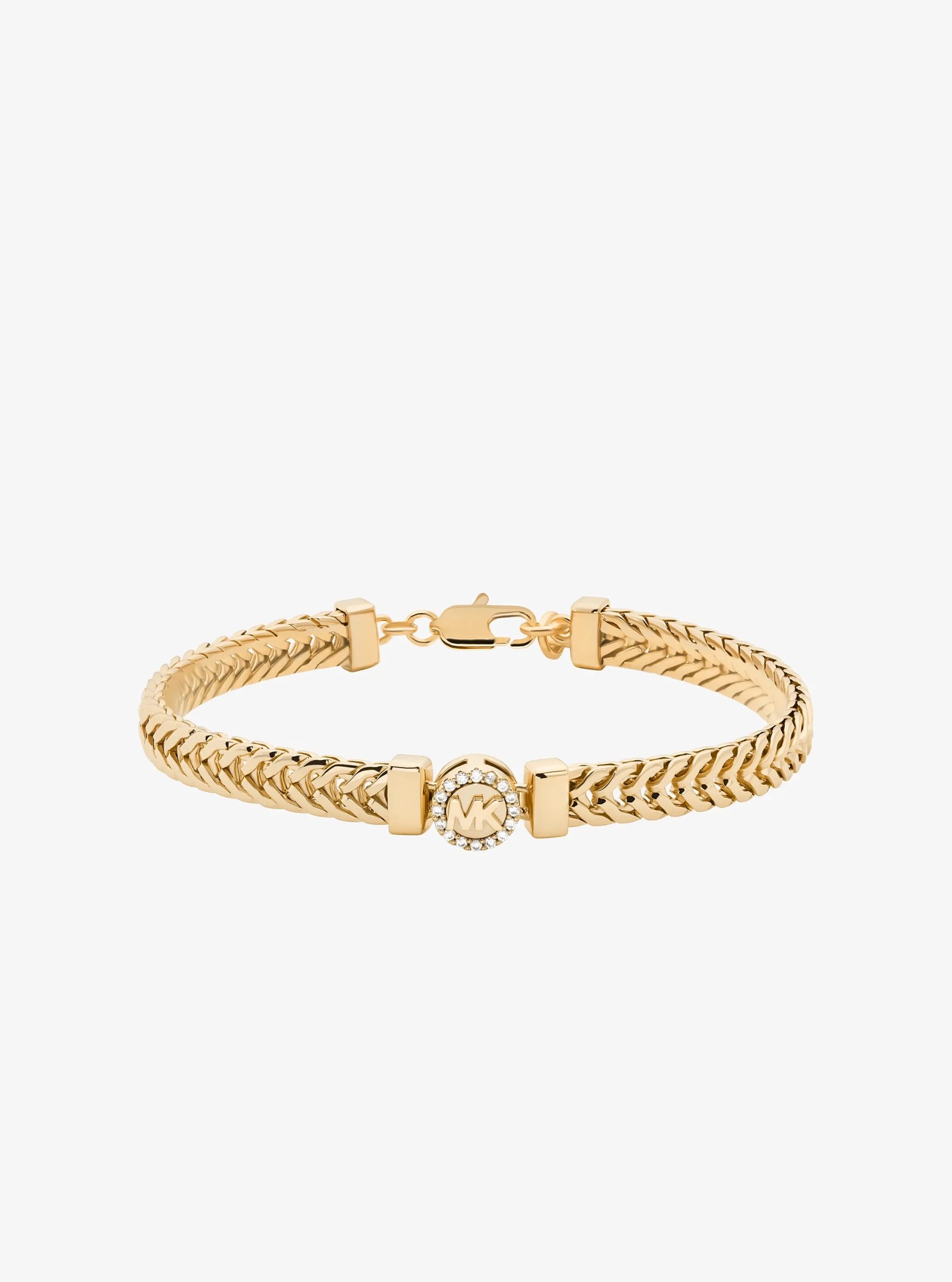 Michael Kors Pavé Logo Foxtail Chain Bracelet - Preorder