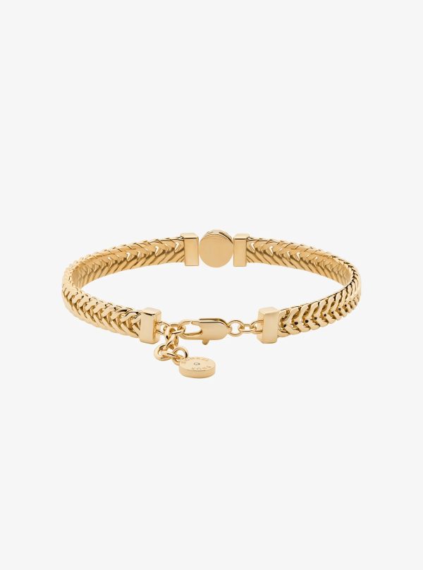 Michael Kors Pavé Logo Foxtail Chain Bracelet - Preorder