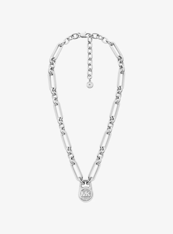 Michael Kors Pavé Lock Necklace - Preorder