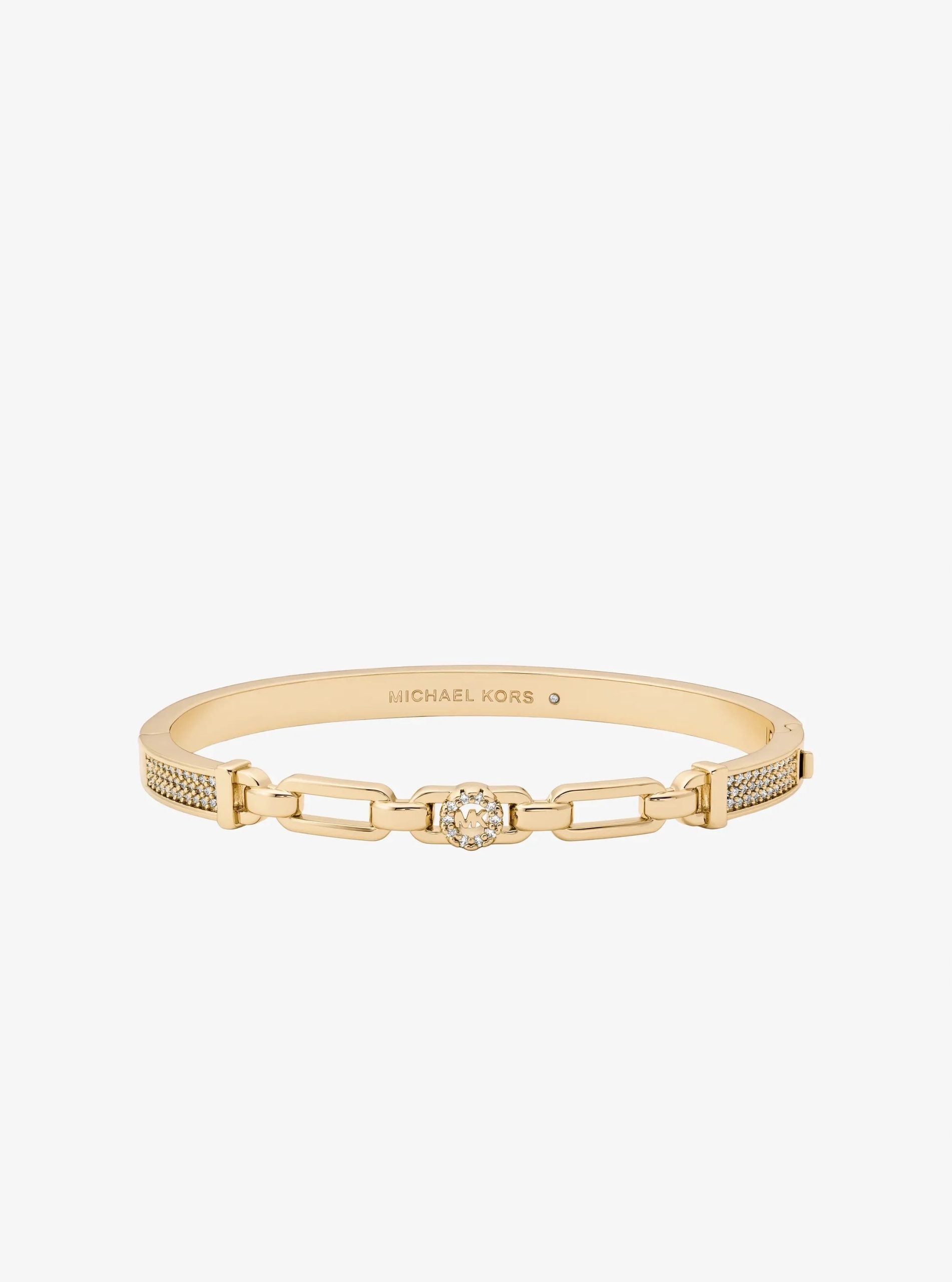 Michael Kors Pavé Logo Bangle and Stud Earrings Gift Set - Preorder