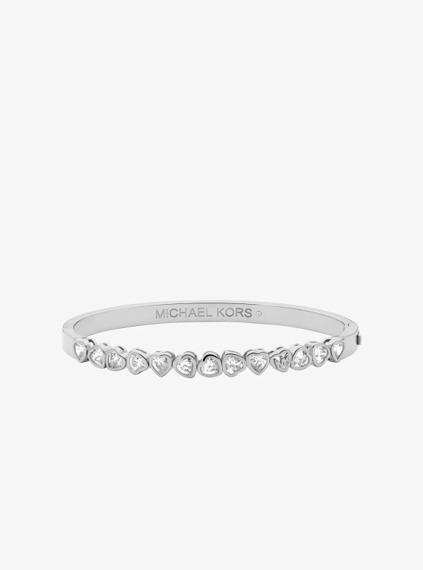 Michael Kors Pavé Heart Bangle - Preorder