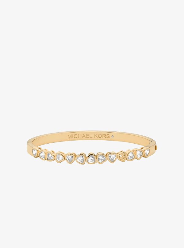 Michael Kors Pavé Heart Bangle - Preorder