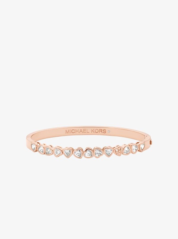 Michael Kors Pavé Heart Bangle - Preorder