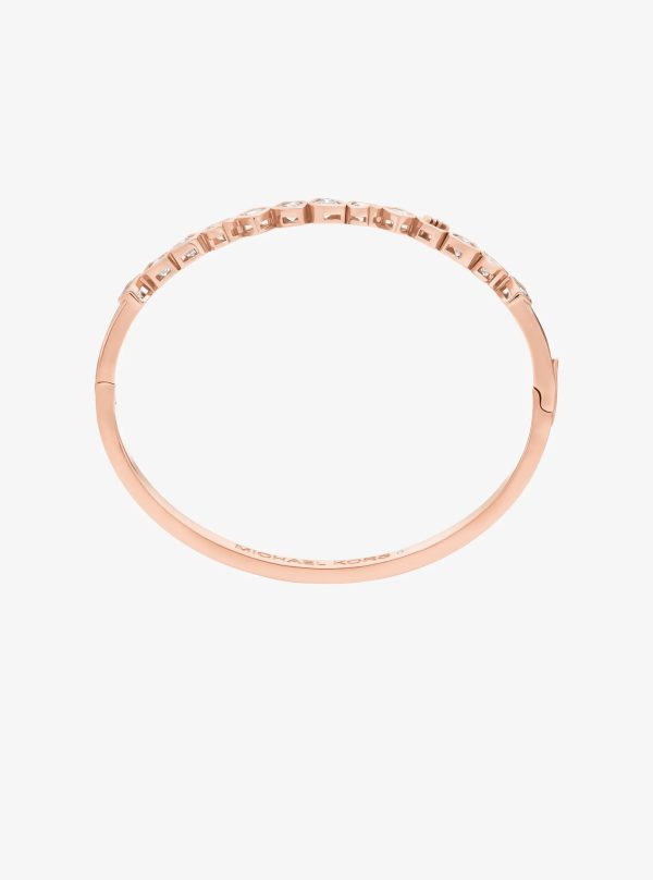 Michael Kors Pavé Heart Bangle - Preorder