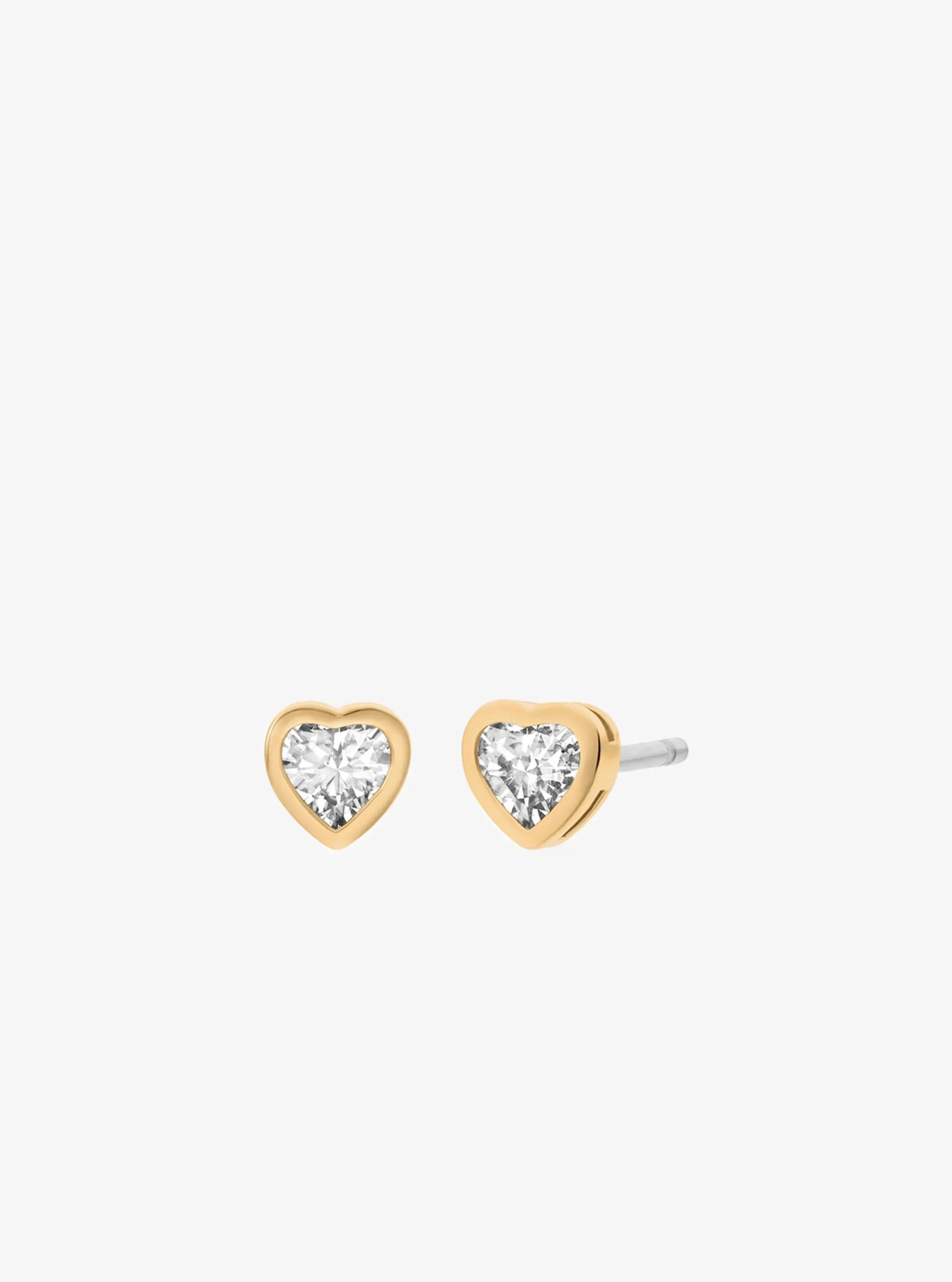 Michael Kors Cubic Zirconia Hearts Slider Bracelet and Stud Earrings - Preorder
